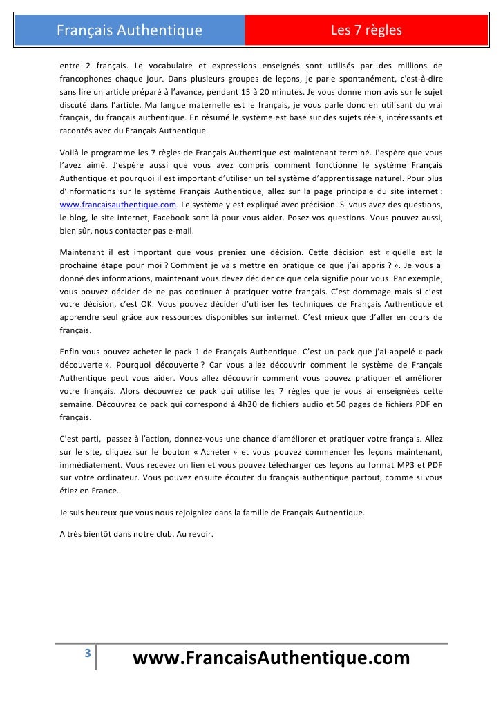 Francais Authentique Pdf